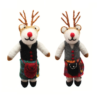 Fair Trade Felt Decorations - Christmas Edition